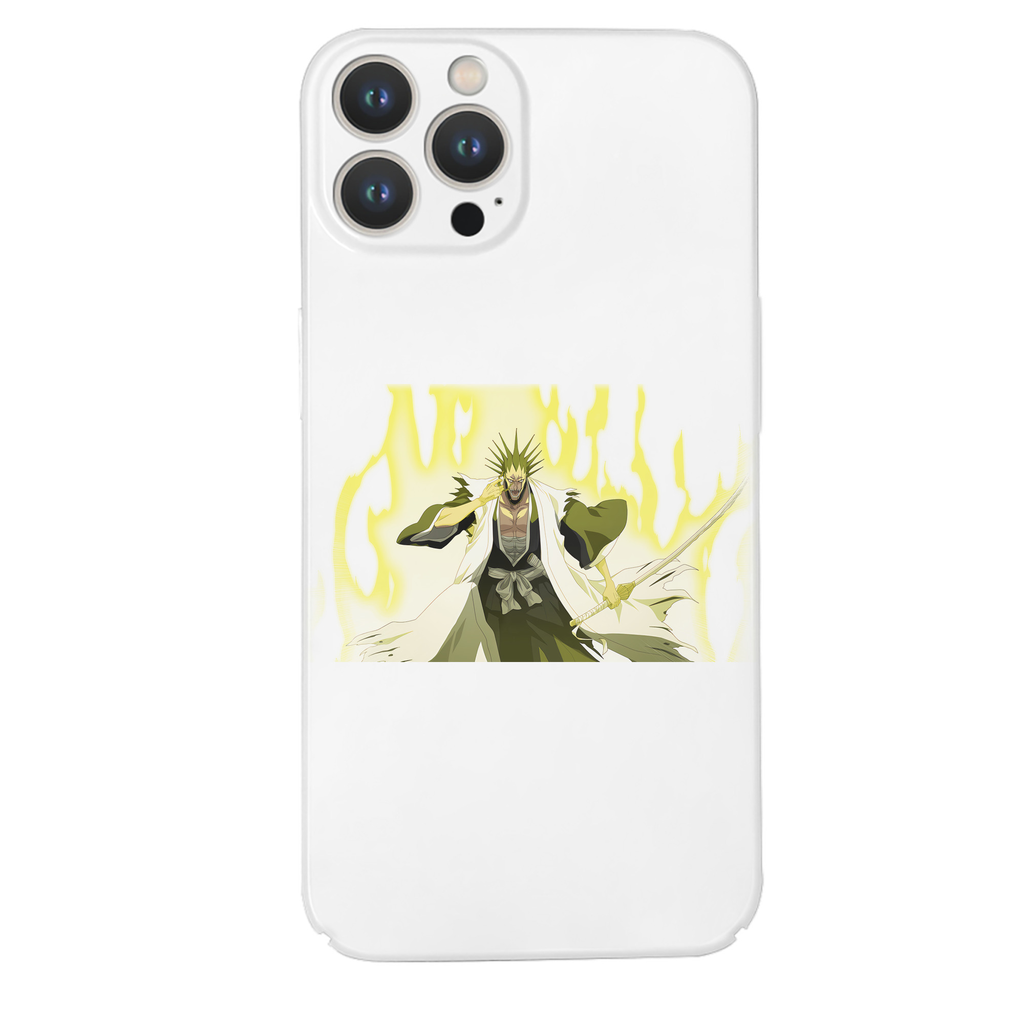 （画像用） ブリーチ ざらき けんぱち BLEACH Zaraki Kenpachi 【iPhone 14シリーズ対応】ハードケース